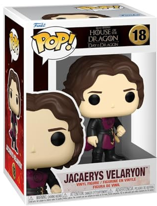 Funko Pop! TV: House Of the Dragon - Jacaerys Velaryon - Collectable Vinyl Figure - Gift Idea - Official Merchandise - Toys for Kids & Adults - TV Fans - Model Figure for Collectors and Display