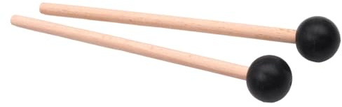 Marimba Marimba - Bacchette di marimba in legno,Bacchette di percussione per glockenspiel, , carillon, incisione su legno e campane, accessorio per strumento