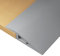 KINGHON Übergangsprofil Selbstklebend, PVC Übergangsprofil Höhenausgleich, 5CM*1M Übergangsleiste Boden(Geeignete Höhe 5-10mm), Türleisten Boden Für Teppich Boden