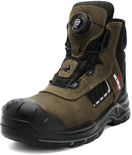 VULTREAK S3 HRO SRC Zapatos de Seguridad, Zapatillas de Seguridad con Punta de Acero Zapatos de Trabajo Zapatillas Trabajo Comodo Antideslizantes