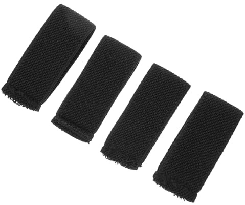 Didiseaon 4piezas Fijador De Cinturones Elásticos Sujetacables Para Cinturón Mochila Uso Al Aire Retenedores De Correa Nylon