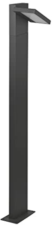 Trio Leuchten LED utomhus vägbelysning Horton 426360142, aluminium gjuten antracit, inkl. 8 watt LED
