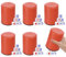 HOVCEH Würfelbecher Leder, Würfelbecher Set, 6 Leise Würfelbecher mit 36 Würfeln für Bar-Party Yahtzee Farkle Würfelspiele, Braun