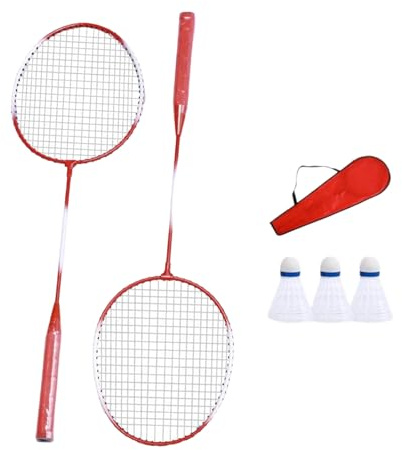 VIVIWI 1 paire de raquettes de badminton légères et professionnelles pour adultes et enfants