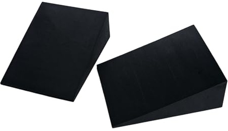 KACCDE Cuñas de espuma de yoga profesionales, para estirar la pantorrilla, tabla inclinada para pies para ejercicios en el hogar, tabla inclinada de yoga