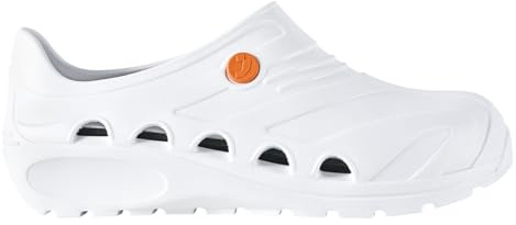 SAFETY JOGGER Sabots médicaux Hommes et Femmes - OXYVA - Clogs de Soins, Chaussures Professionnels EU 41, Blanc