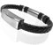 BAXET usefulness accessories USB Armband | Ladekabel aus geflochtenem Leder | USB-Ladearmband Datentransfer verfügbar mit drei Arten von Anschlüssen | Geschenkidee Technologisch 18,3cm I Phone