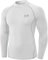 MEETYOO Men’s Compression Base Layer, Men Top Long Sleeve T-Shirt Sports Gear Fitness Tights for Running Gym Workout White
