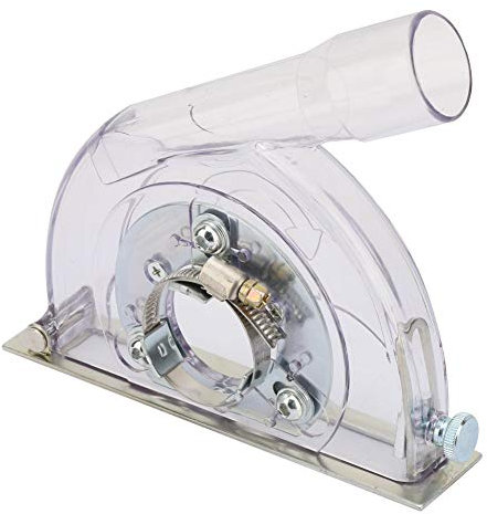 Dust Extractor Guard, Angle Grinder Dust Extraction Guard Angle Grinder Guard Grinder Dust Shrouds for 100/125/150mm Discs Clear Cutting Dust Shroud Collection System