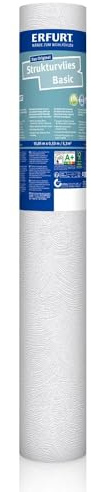 Erfurt Strukturvlies Basic 404 Vliestapete mit Struktur 10.05X0.53 Strukturtapete 1004355