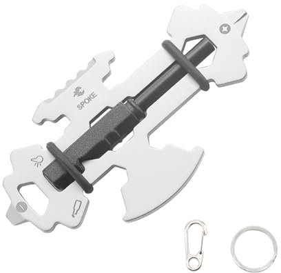 HDKAJL Geburtstag Geschenke für Männer, 12 in 1 Multitool Camping Zubehör, Multitools Werkzeug Schlüsselanhänger Schraubendreher Flaschenöffner, Gadgets Geschenk für Männer Outdoor Camping Wandern