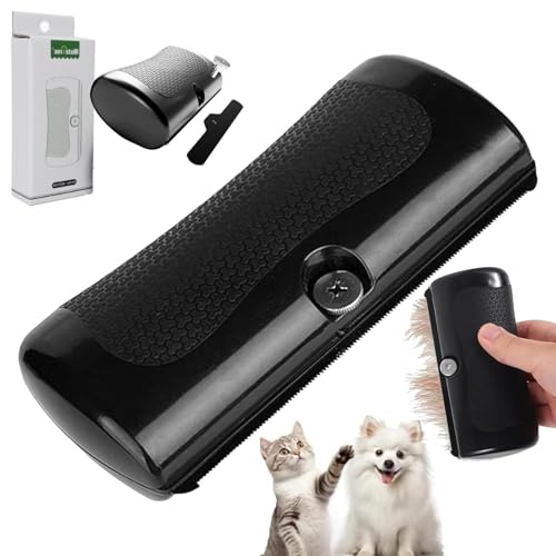 Fellwunder Bürste hund, Pfotenmond Bürste, Groomify Pet Care Brush, Hundebürste Kurzhaar Deshedding Brush, Hundebürste für Hunde, Katzenbürste,Haustier-Enthaarungskamm, Pflegekämme für Katze und Hund