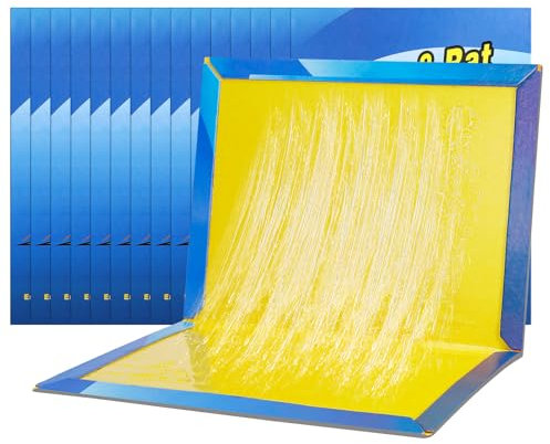 Plaques Collantes Souris 15PCS, Piège à Souris à Rats, Plaque Glue Rat Attrape Anti Souris Rat Professionnel, Puissant Plaques de Glu pour Rongeurs