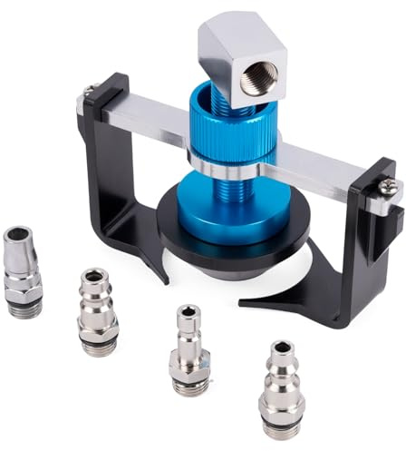 Adaptador Universal para depósito de líquido de Frenos 22-58 mm, 4 acoplamientos rápidos EU/US//Métrico/Japón para Buick, Cadillac, Chevrolet, Mazda, Honda, Toyota etc, Anillo de Sellado antifugas