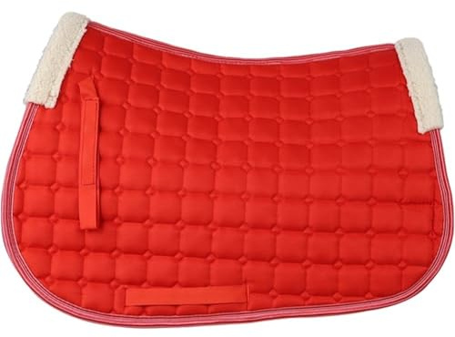 Ppmter Manta De Silla De Montar Western para Prevenir Lesiones, Cojín Transpirable Que Absorbe Los Impactos para Mayor Comodidad del Caballo, Cojín para Silla De Montar.