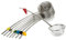 Combrichon Lot 4 LOUCHES A Fondue INOX 1 Stück