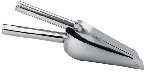 GLOGLOW 5 x Sweet Scoops / 5 x Pinzas para Hielo Wedding Candy Buffet Bar Home Kitchen Juego de Acero Inoxidable New Utilit Perfect as Dry Goods Tongs Candy Scoops(5 Palas)