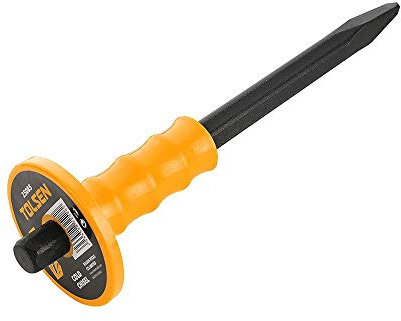 Cold chisel 12 pointed with guard (4 x 18 x 300mm)