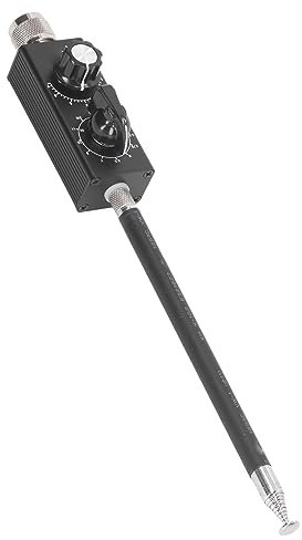 Hyuduo Portable QRP HF Shortwave Antenna 20W 3.5-470MHz Full Band High Performance Tuned Black for Amateur Radio