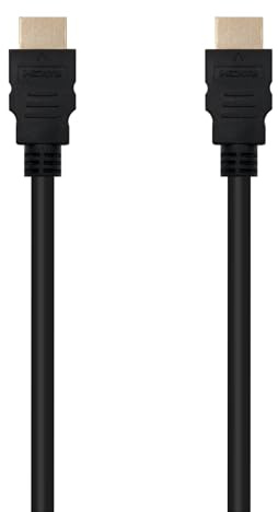 Brightium Cable HDMI V1.4 Alta Velocidad 1.5m con Ethernet, ideal para transmisión de video y audio de alta definición.