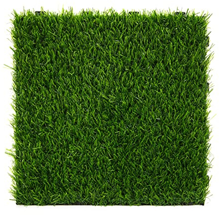 Ksikdeg Artificial Grass Simulation Green Lawns Rug Fake Green Grasses Mat Carpet Micro-Landscape Outdoor Floor
