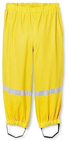 Playshoes unisex - barn Vind- och vattentäta regnbyxor regnkläder Mud Trousers, Rain Dungarees, Fleece Lining