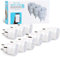 Silvergear® l Smart Steckdose (9er Pack) l Wlan Steckdose l Alexa Steckdose l Smart Plug Funktioniert mit Google Home, Alexa Sprachsteuerung l Fernbedienbar via iOS, Android App l Kein Hub notwendig