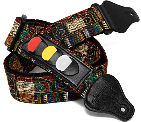 TIGER Gitarrengurtim Azteken-Stil, WR-214