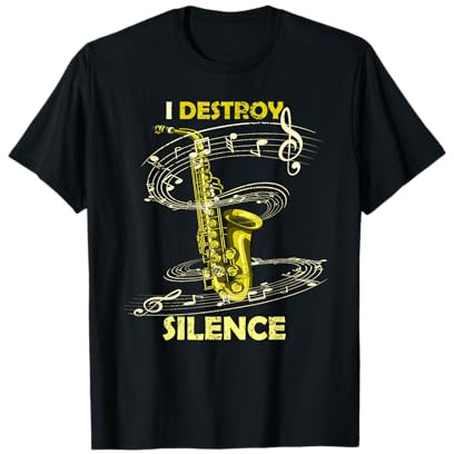Instrumento Musical Saxofonista Regalo Divertido Saxofón Camiseta