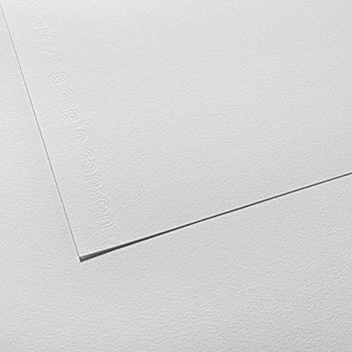 CansonC a grain 25 fogli A4, 180 g/m², colore: bianco carta da disegno