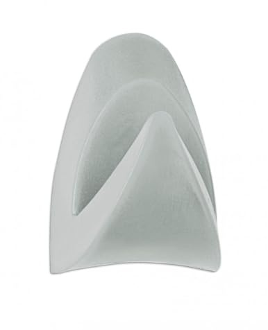Maul Neodymmagnet Med Klädkrok, Magnet Med Hög Vidhäftningsförmåga För Mångsidig Användning, Stark Magnet Med Krok Och Modern Design För Nycklar Eller Dylikt. 34 x 24 mm, 2-Pack, Grå