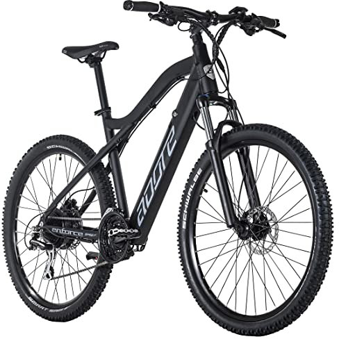 Adore Alu MTB Pedelec 27,5' Enforce E-Bike schwarz 250 Watt Li-Ion 36V/14 Ah/504 Wh 24 Gänge