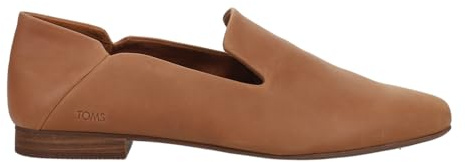 TOMS Damen Lara Flacher Slipper, Braunes Zuckerleder, 40 EU