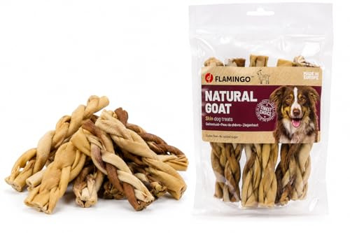 friandise Chien – Snack Nature Peau de chèvre Fine – 100g – friandise pour Chien – sans Gluten – sans Sucre ajouté – Origine Europe