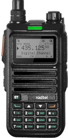 Radtel RT-4D DMR Radio – Walkie Talkie Digitale, Modalità Doppia Analogico/Digitale, 1024 Canali, Doppio Slot Temporale, Comunicazione Radioamatoriale