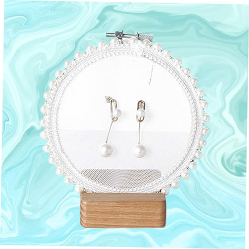 TOVINANNA 1set Jewelry Display Stand Embroidery Pin and Earring Organizer Base for Home Decoration and Professional Showcase Craftsmanship Dreamlike Ambience