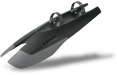 SKS GERMANY X-BOARD Unterrohr-Schutzblech, Fahrrad Zubehör (Dirtboard aus 2-Komponenten-Kunststoff, optimierter Spritzschutz, auch für Enduro-Bikes mit Longtravel- oder Doppelbrückengabeln)