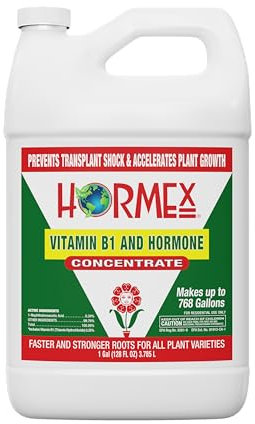 Hormex flytande rotningshormon koncentrat med B1 – rottillväxtstimulator för starka, hälsosamma växter – förhindrar transplantation chock – krukväxter, trädgårdar, hydroponik, träd, frukt och