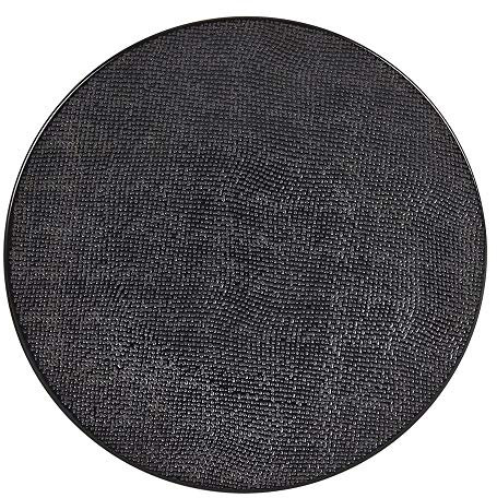 Table Passion Plat de Service 31 cm Vesuvio Noir