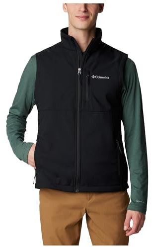 Columbia Ascender Softshell-Weste für Herren, Schwarz, L