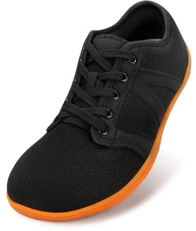Padgene Wide Barefoot Shoes for Men Outdoor Trail Running Minimalist Walking Shoes Wide Toe Box Shoes Lightweight and Breathable
