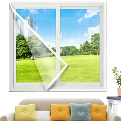 55x95cm Mosquitera fija extensible adaptable a ventanas, anti-insectos (mosquitos o moscas)