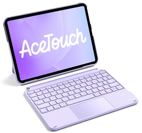 Inateck Custodia Tastiera iPad A16/10a Gen, Ultraleggera 450g