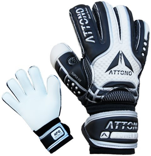 ATTONO Torwarthandschuhe Power Block V01 Fingersave Torwart Handschuhe (3-11) (8)