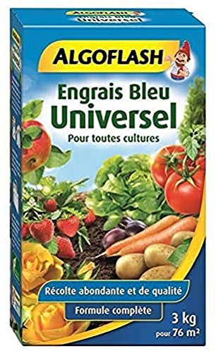 ALGOFLASH Engrais Bleu Universel, 3 kg, EBLE3