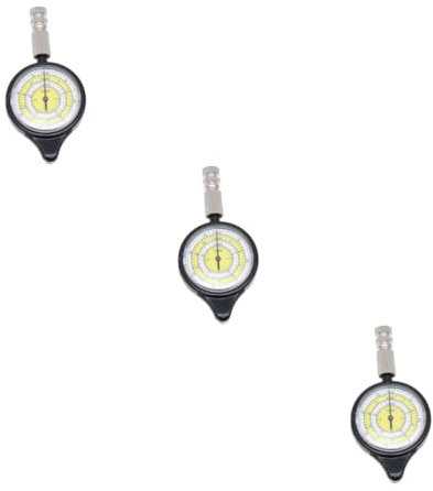 KOMBIUDA 3St Kartenmesser Karte Messkompass Kartenmessrad Kartenmesswerkzeug Kartenentfernungswerkzeug distanzmesser Entfernungsrechner Kartenmessgerät für Wild Messgeräte für Karten