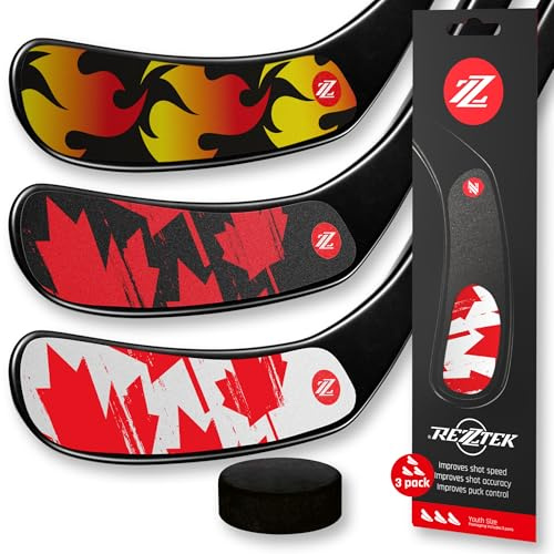 Alternative au ruban pour bâton de hockey – Grip de performance pour lame de bâton pour enfants (6-10 ans) – Pour lames de bâtons de hockey sur glace et de rue – Utilisé par des joueurs de la LNH