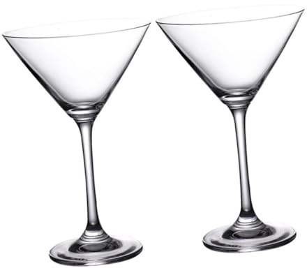 Veemoon 2 piezas Copas Cocktail de Vidrio Martini con Diseño Grueso Base Textura Vaso Whisky Elegante para Bar y Fiestas Fácil Limpieza y Almacenamiento Compacto