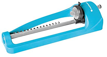 Cellfast Arroseur Oscillant Ossilierender Arroseur De Jardin Arroseur De Jardin pour Pelouse Fleurs Plantes 15 Buses Régulation sans Paliers Economic cellPRO