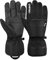 Reusch Herren Snow King Garantiert Winddichte und extra atmungsaktive Skihandschuhe Softshellhandschuhe Schneehandschuhe Winterhandschuhe, Gr. 7, Schwarz/Weiß